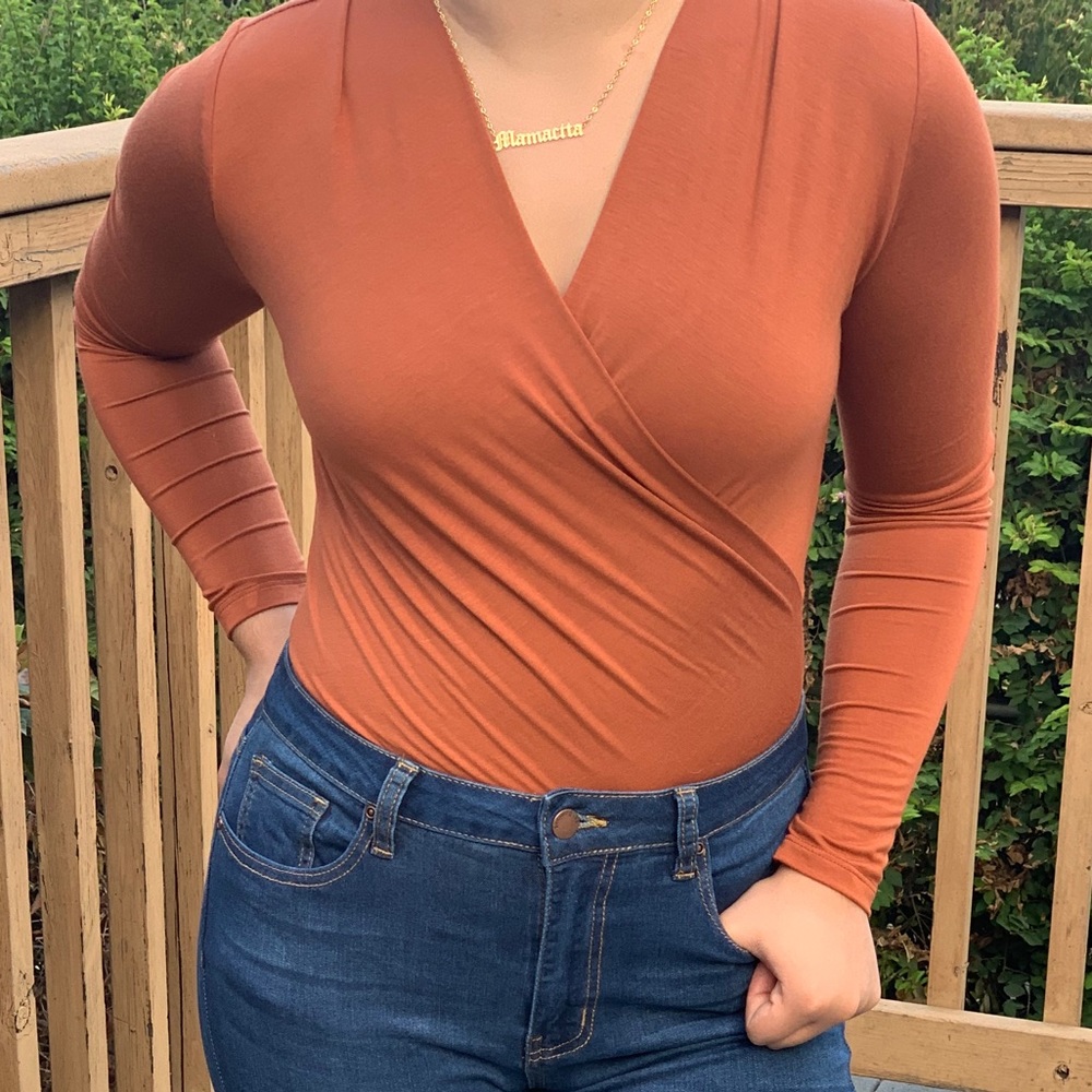 🆕Long Sleeve Thong Bodysuit